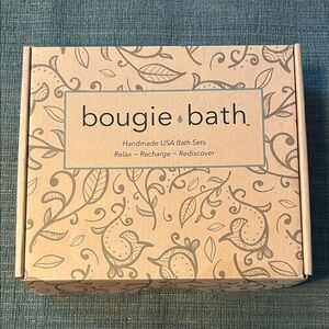 Bougie Bath Handmade USA Bath Sets. New and never used.
